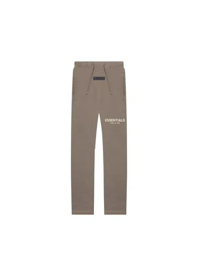 Pre-owned Fear Of God Essentials Kids Relaxed Sweatpants In Desert Taupe