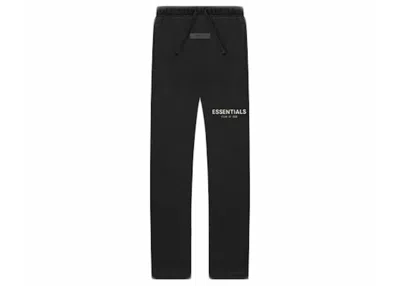 Pre-owned Fear Of God Essentials Kids Relaxed Sweatpants (ss22) In Stretch Limo