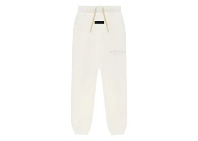 Pre-owned Fear Of God Essentials Kids Sweatpant In Cloud Dancer