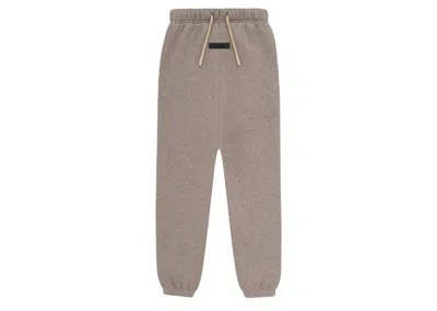 Pre-owned Fear Of God Essentials Kids Sweatpant In Core Heather
