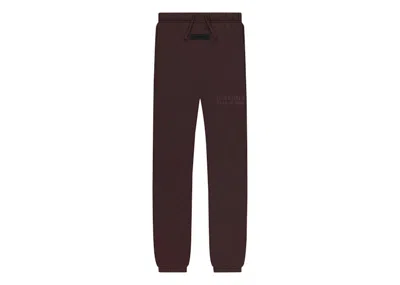 Pre-owned Fear Of God Essentials Kids Sweatpant In Plum