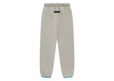 Pre-owned Fear Of God Essentials Kids Sweatpant In Seal