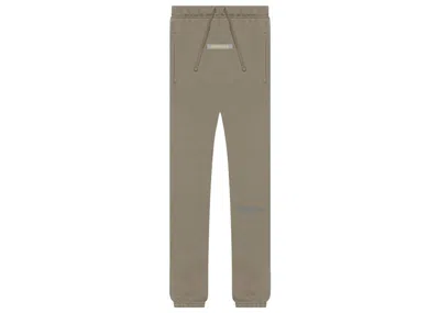 Pre-owned Fear Of God Essentials Kids Sweatpant In Taupe