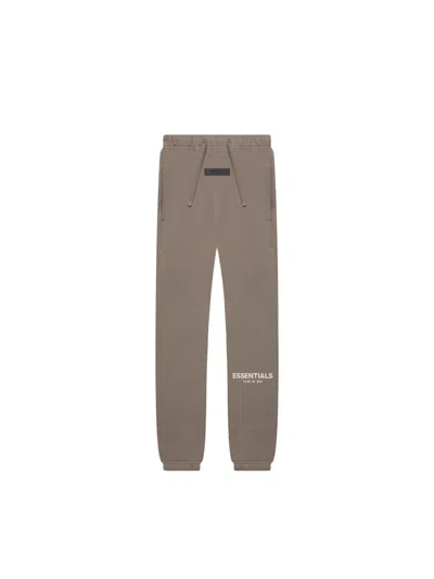 Pre-owned Fear Of God Essentials Kids Sweatpants In Desert Taupe