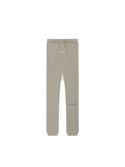 Pre-owned Fear Of God Essentials Kids Sweatpants In Moss/goat