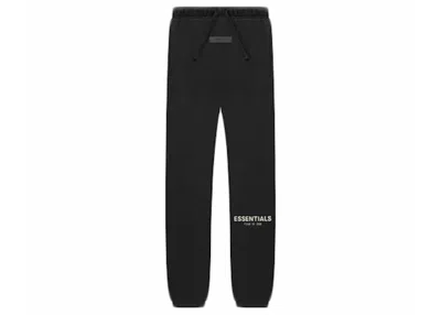 Pre-owned Fear Of God Essentials Kids Sweatpants (ss22) In Stretch Limo