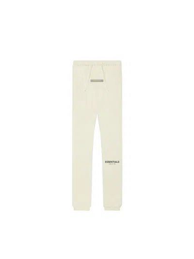 Pre-owned Fear Of God Essentials Kids Sweatpants/butter In Cream/buttercream