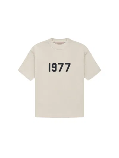 Pre-owned Fear Of God Essentials Kids T-shirt In Wheat