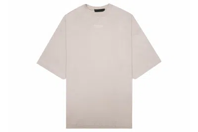 Pre-owned Fear Of God Essentials Kids Tee Silver Cloud