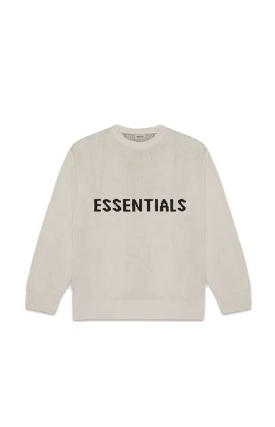 Pre-owned Fear Of God Essentials Knit Sweater In Moss
