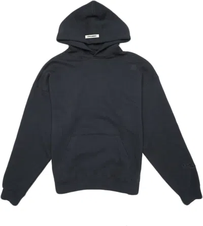 Pre-owned Fear Of God Essentials Los Angeles 3m Pullover Hoodie In Black