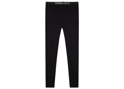 Pre-owned Fear Of God Essentials Lounge Pants In Dark Slate/stretch Limo/black