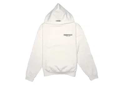 Pre-owned Fear Of God Essentials Photo Pullover Hoodie (fw19) In White
