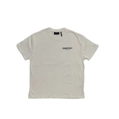 Pre-owned Fear Of God Essentials Photo T-shirt In White