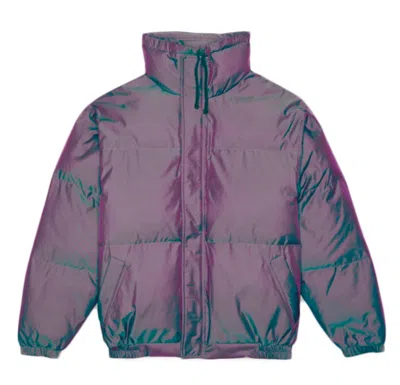 Pre-owned Fear Of God Essentials Puffer Jacket In Iridescent