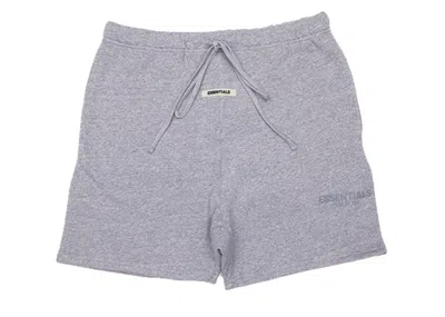 Pre-owned Fear Of God Essentials Sweat Shorts Dark Heather In Dark Heather Grey