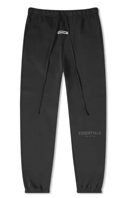 Pre-owned Fear Of God Essentials Sweatpants In Black