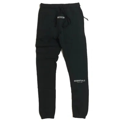 Pre-owned Fear Of God Essentials Sweatpants In Black/white