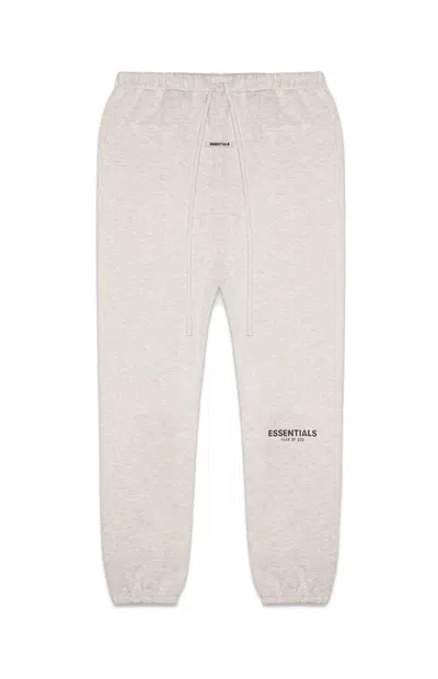 Pre-owned Fear Of God Essentials Sweatpants In Heather Grey