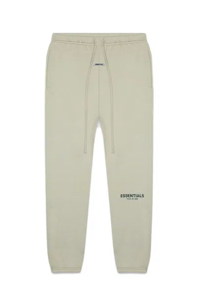Pre-owned Fear Of God Essentials Sweatpants In Moss