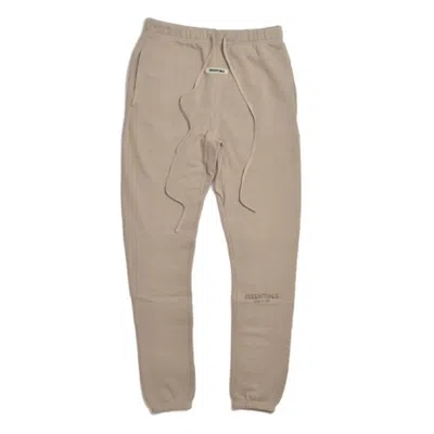 Pre-owned Fear Of God Essentials Sweatpants In Tan