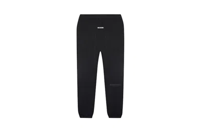 Pre-owned Fear Of God Essentials Sweatpants (ss20) In Dark Slate/stretch Limo/black