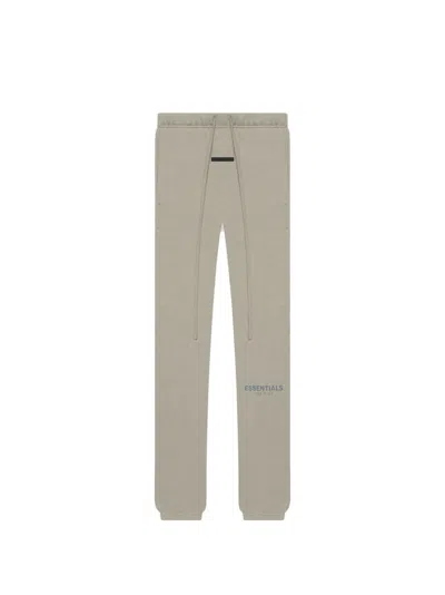 Pre-owned Fear Of God Essentials Sweatpants (ss21) In Moss/goat