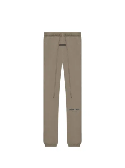Pre-owned Fear Of God Essentials Sweatpants (ss21) In Taupe
