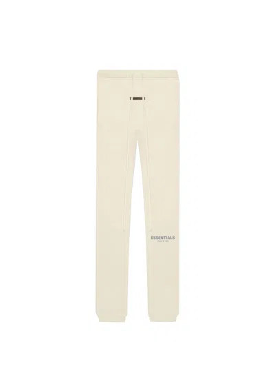 Pre-owned Fear Of God Essentials Sweatpants (ss21)/butter In Cream/buttercream