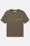 Fear Of God Essentials T-shirt Fw22 In Brown