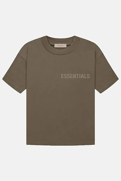 Fear Of God Essentials T-shirt Fw22 In Brown