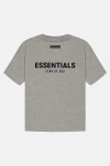 Fear Of God Essentials T-shirt Fw22 Top In Dark Grey, Men's At Urban Outfitters In Dark Grey
