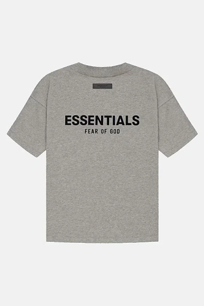 Fear Of God Essentials T-shirt Fw22 Top In Dark Grey, Men's At Urban Outfitters