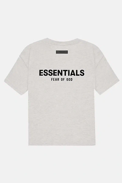Fear Of God Essentials T-shirt Fw22 Top In Light Grey, Men's At Urban Outfitters In Gray