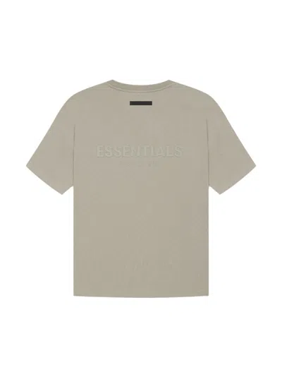 Pre-owned Fear Of God Essentials T-shirt In Moss/goat