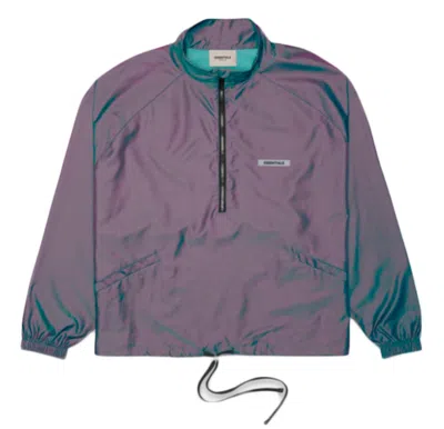 Pre-owned Fear Of God Essentials Track Jacket In Iridescent In Multi