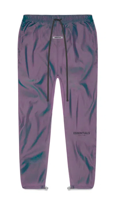 Pre-owned Fear Of God Essentials Track Pants In Iridescent