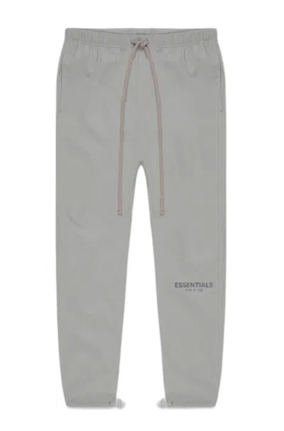 Pre-owned Fear Of God Essentials Track Pants In Silver Reflective