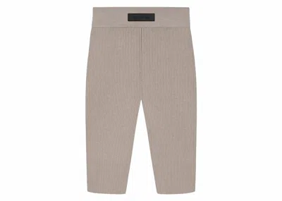 Pre-owned Fear Of God Essentials Women's Biker Short In Core Heather