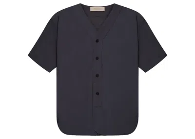 Pre-owned Fear Of God Essentials Women's Boy Scout Shirt In Iron