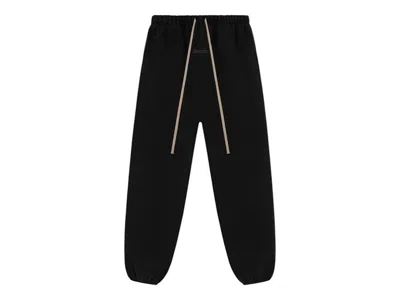 Pre-owned Fear Of God Essentials Women's Brushed Sweatpant In Black