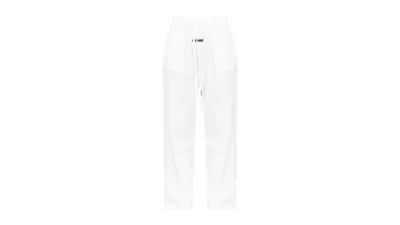 Pre-owned Fear Of God Essentials Women's Essential Sweatpant In Cloud White
