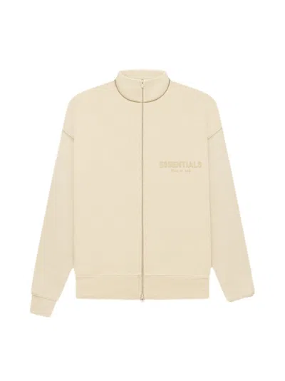 Pre-owned Fear Of God Essentials Women's Fullzip Jacket In Egg Shell