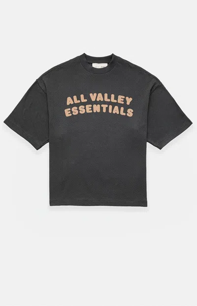 Fear Of God Essentials Women's Iron Gray Merch Mesh T-shirt