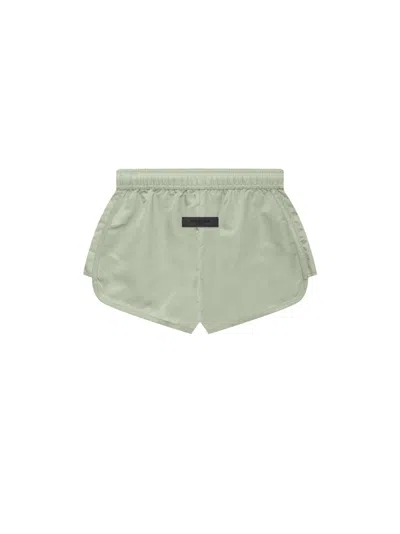 Pre-owned Fear Of God Essentials Women's Running Short In Seafoam