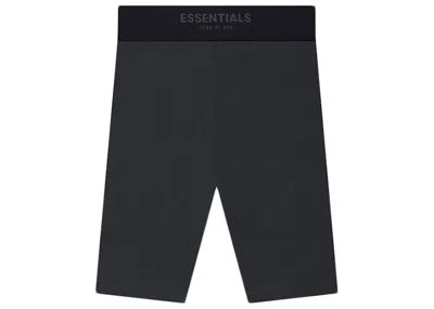 Pre-owned Fear Of God Essentials Women's Sport Short In Iron