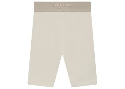 Pre-owned Fear Of God Essentials Women's Sport Short In Wheat
