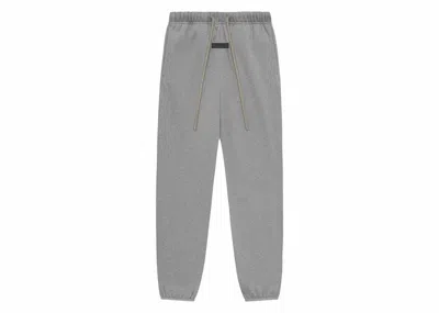 Pre-owned Fear Of God Essentials Women's Sweatpant In Dark Heather Oatmeal