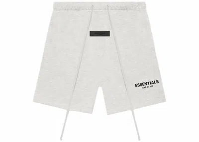 Pre-owned Fear Of God Essentials Women's Sweatshort (ss22) In Light Oatmeal