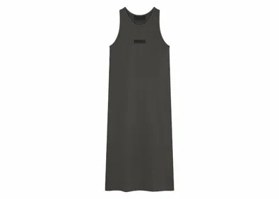 Pre-owned Fear Of God Essentials Women's Tanktop Dress In Ink